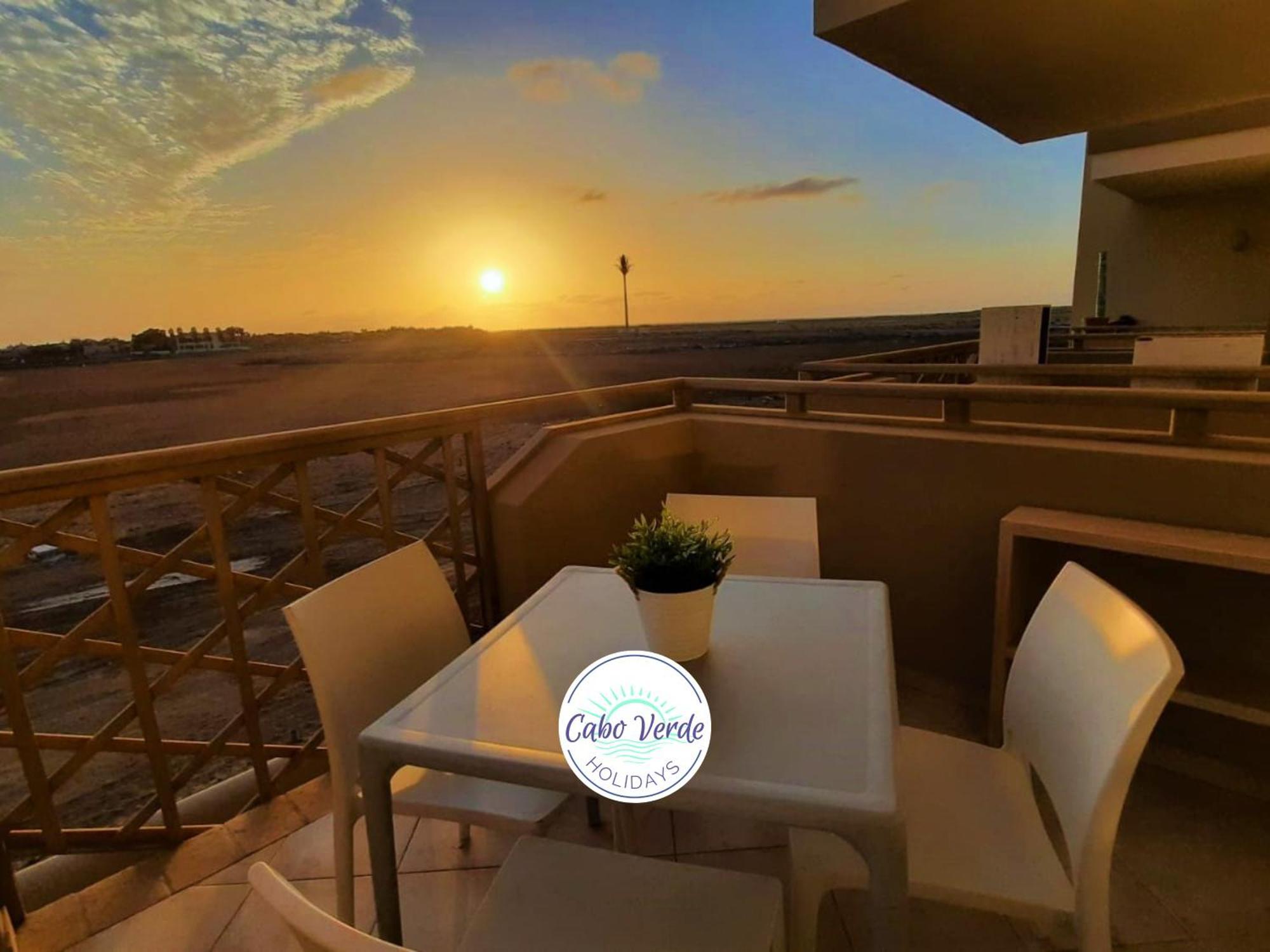 Sunset House Cabo Verde Санта-Мария Экстерьер фото